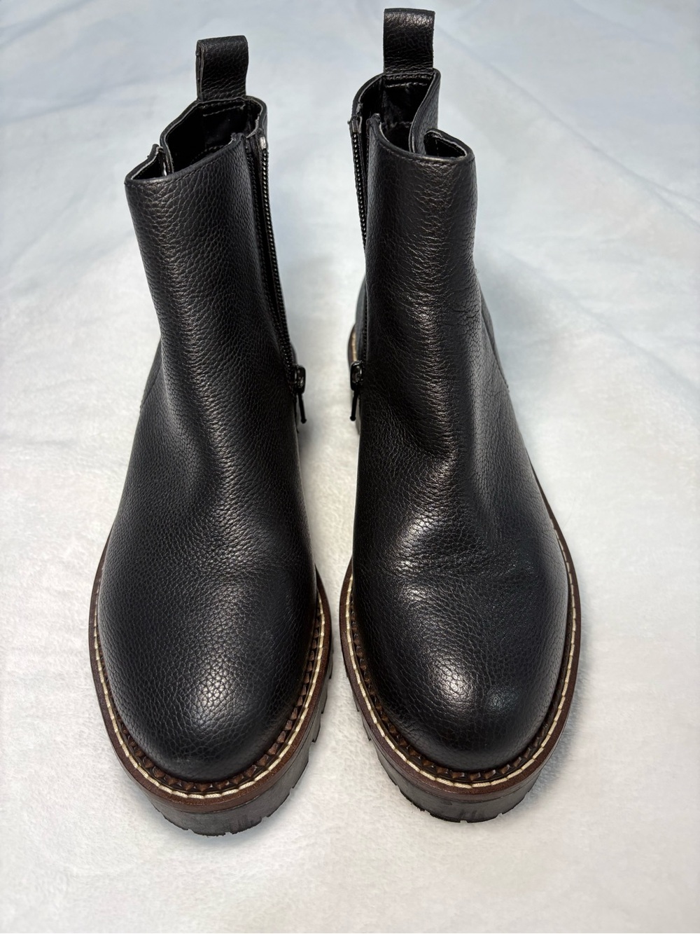 Nordstrom Black Leather Ankle Boot
